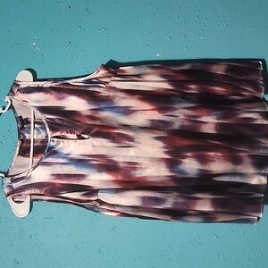 Torrid Purple and Blue Top